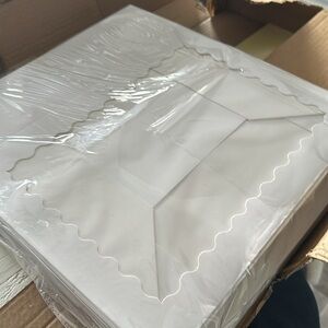 21 Bakery Take Out Containers Portable 12-Cavity Cupcake Box cake box white New